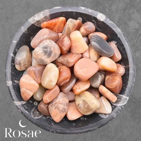 Pierre Roulée de Lune 20-40 mm – Féminité, Intuition & Lithothérapie