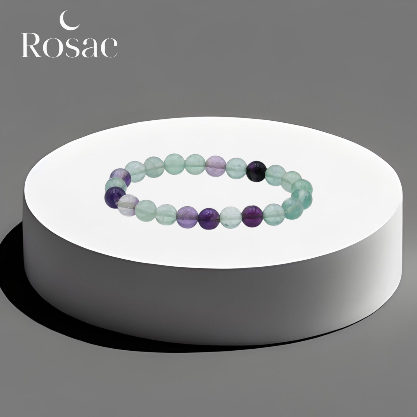 Bracelet Fluorine Multicolore 8 mm – Protection, Énergie Positive & Pierre Naturelle