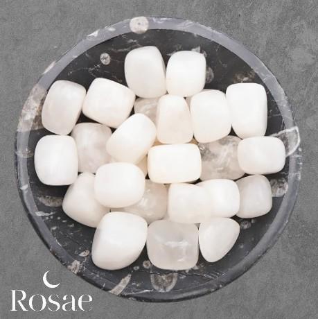 Pierre Roulée Jade Blanc 20-40 mm – Sérénité, Sagesse & Équilibre Émotionnel